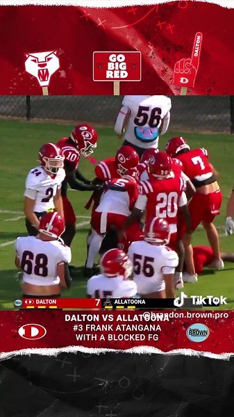 Dalton Football Dominates Against Allatoona