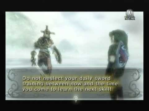 Twilight Princess - Hidden Skill Training Montage.