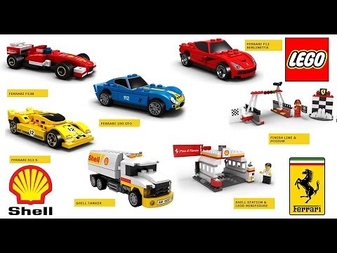 NEW! Shell V-Power - LEGO® model Ferrari F1 2014 Grand Prix