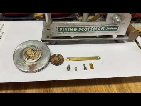 Flying Scotsman tribute engine..