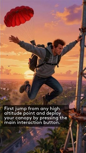 GTA 6 FLORIDA MAN: SECRET PARACHUTE LANDING IN KITCHEN