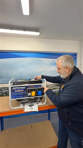 JEFFERSON 3.8KVA GENERATOR €579.95 ⚡ Jefferson 3.8kva pull start generator. NOW ONLY €579.95 Buy here 👇👇 https://watsonhire.ie/products/jefferson-3-8kva-petrol-generator-recoil-start NATIONWIDE DELIVERY AVAILABLE | Watson Hire