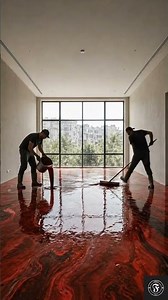23 “You Won’t Believe This Red Metallic Floor
