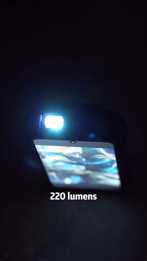 A phone that lights up AND projects.
