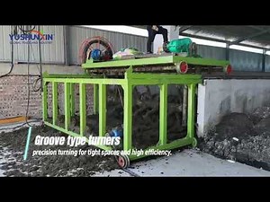 Video of compost making machine