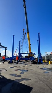 We have lift off on the new Crib Point Engineering machine! Awesome progress by the team!! | Royal Yacht Club of Victoria