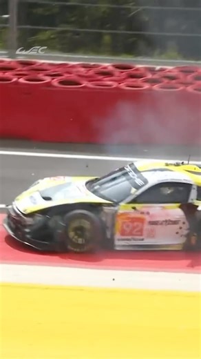 [DRIVER OK] Huge incident for #92 on Raidillon during the LMGT3 Hyperpole session. Driver is safe and will undergo medical checks at the hospital, as per normal procedure. #WEC #6HSpa | FIA WEC