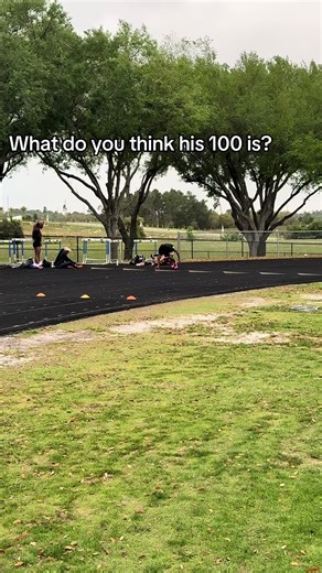 Does He Have 100m Potential? Track & Field Training