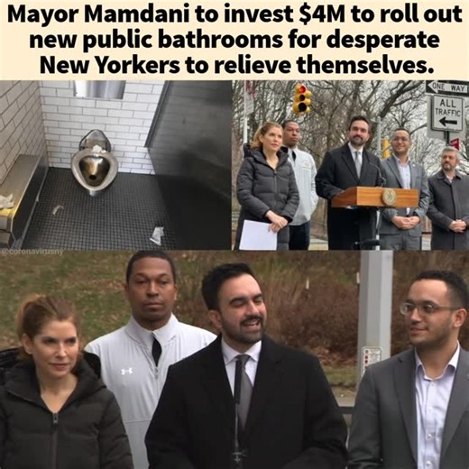 New Yorkers on Instagram: "TODAY, New York City Mayor Zohran Mamdani announced the city is launching a new program to expand access to public bathrooms across the city, committing $4 million to a Request for Proposals (RFP) for high-quality modular public restrooms. ⁣ ⁣ The New York City Economic Development Corporation (NYCEDC) will release the RFP within the administration’s first 100 days in office, seeking bids to install public bathrooms at a lower cost and on a faster timeline than existin