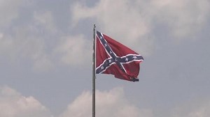 Confederate 'mega flag' turning heads along I-95 near Fayetteville