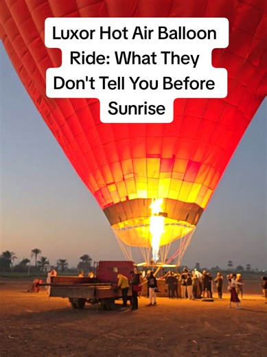 Luxor Hot Air Balloon Ride: What They Don't Tell You Before Sunrise Luxor hot air balloon Valley of Kings sunrise Egypt balloon ride tips West Bank Luxor views Hatshepsut Temple aerial view Luxor sunrise experience Hot air balloon Egypt Valley of Kings tour Luxor travel guide tips Egypt bucket list activities #LuxorEgypt #HotAirBalloon #ValleyOfTheKings #EgyptTravel #LuxorSunrise