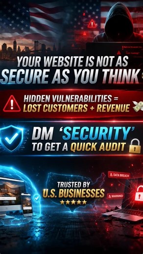 Your Website Is NOT Secure 😳 Fix This in 2026! #secure #atauragency #shorts