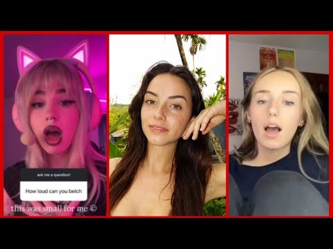 Girls burp compilation / tik tok burp compilation / tik tok girl burp comp #8