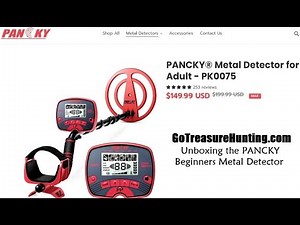 METAL DETECTOR UNBOXING: PANCKY PK-0075 Beginner's Model