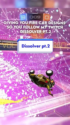 Rocket League Dissolver Card Designs for Twitch Part 2