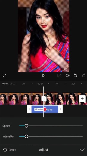 Smooth shake/ Dot structure Tutorial #smoothshake #editingtutorial #shortsfeed #capcut