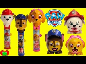 Collecting Paw Patrol Radz Candy and Lollipop Ups Surprises