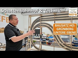 Building a model railway / Ready-made layout / Wooden kit / HO gauge / MEFB / Grünberg