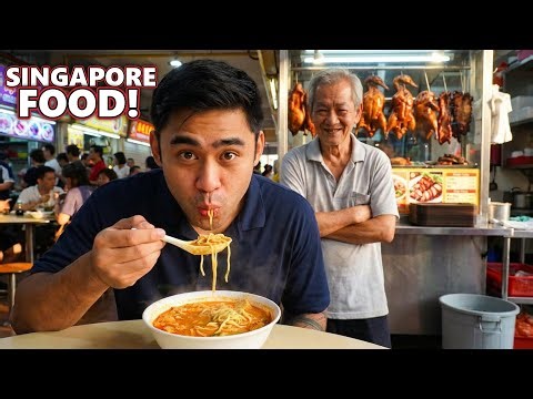 50 Must Try Foods in Singapore! 100 Hours of BEST Singapore Street Food!