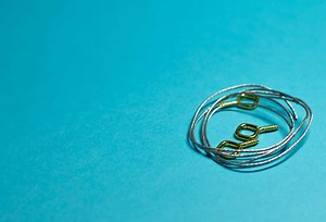 How to Hang a Picture with Wire and Two Hooks - Shiny Modern