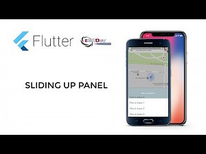Flutter Development Tutorial - Sliding Up Panel