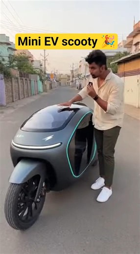India Ki Sabse Sasti Micro Car 😱 Scooty + Car Hybrid | Bengaluru Me #EV #MiniCar #electricvehicle