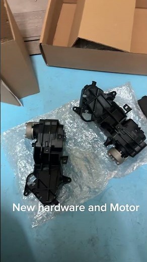 Power folding mirror install