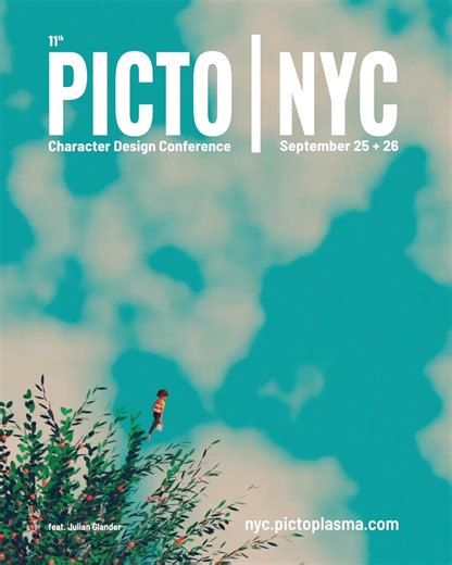 Announcing September’s 11th PictoNYC speaker line-up: Julian Glander, artist, illustrator and animator, perhaps best known for his GIFs and the cult video game Art Sqool, who has recently achieved the previously unthinkable: an independently produced, highly acclaimed, feature-length animated film—Boys Go To Jupiter. Limited early Bird tickets go online Monday, June 30, at noon (EDT) 🔜 nyc.pictoplasma.com | Pictoplasma