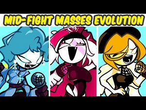 Friday Night Funkin' VS Mid-Fight Masses Evolution FULL WEEK | Friday of Reflection (FNF MOD)