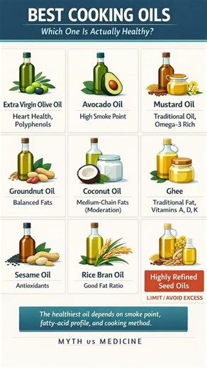 Which Cooking Oil Should You Really Use Daily?