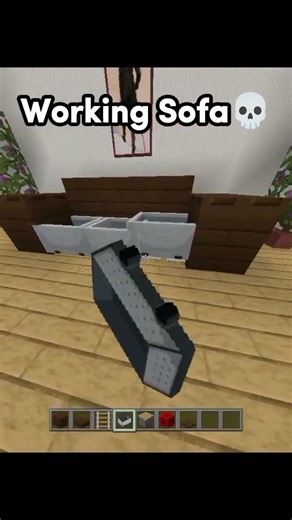 Minecraft Working Sofa💀