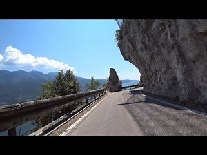 60 minutes Virtual Cycling Workout Lake Garda South Tirol Italy Ultra HD