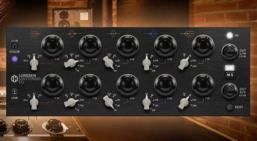 IK Multimedia T-RackS Lurssen Mastering EQ: A High-end Tube EQ for your DAW - gearnews.com