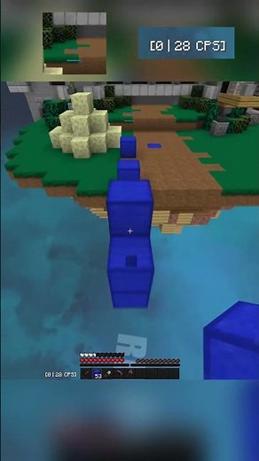 Minecraft Speed Telly Bridge Rush in Bedwars #bedwarsspeedrun