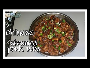 Steamed pork ribs with black beans