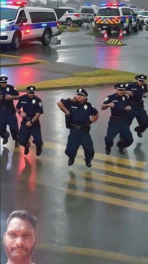 U.S. Police Officers Dance to "Blurred Lines" - Viral Street Performance!