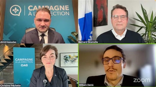 Course à la chefferie: face à la relève caquiste, Bernard Drainville et Christine Fréchette opposent deux styles de leadership différents