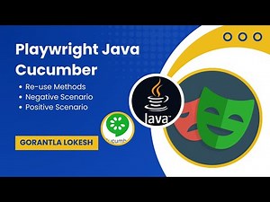 Part 3: Reuse Method | Negative & Positive Scenarios using Playwright Java Cucumber | #cucumber