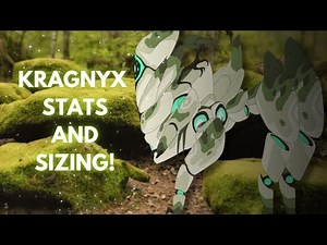 KRAGNYX STATS AND SIZING! | Creatures of Sonaria! |