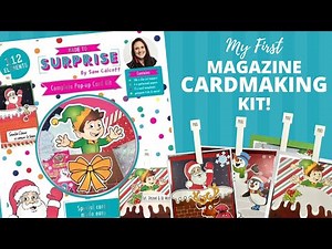 😮 My First Magazine CARD MAKING Kit!!! 😮