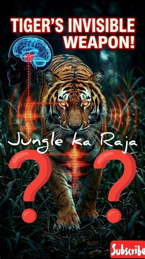 Tiger Se Nahi, Is Awaaz Se Daro! 🧠💀 #shorts