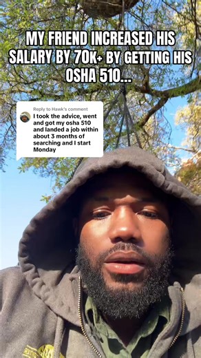 Replying to @Hawk super proud of you brodie! #safety #osha510 #osha #datacenter ** disclaimer *** you do have to take a test at the end of the 510 class, but it’s usually open book***