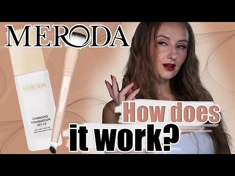 Meroda Changing Foundation Review! Let's check it! Try on + Wear Test