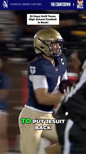 Posting 1 play every day until Texas High School Football is back! 22 Days left!