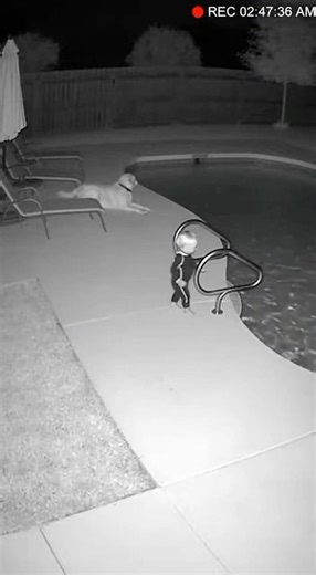 Dog Saves Toddler From Pool in Backyard