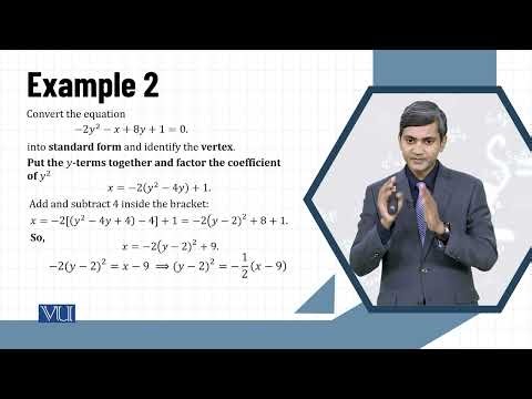 Standard and General Forms of a Parabola: Examples | Calculus II | MTH5102_Topic165