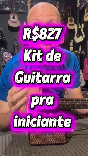 R$827 Guitar Kit for beginners, students, and learners