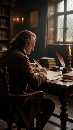 牛顿的伟大著作！1687年英国物理学家牛顿出版《自然哲学的数学原理》提出万有引力与三大运动定律，奠定经典力学体系的核心根基！#牛顿 #物理 #科普 #科学 #知识科普