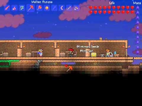 how to grow blinkroot,daybloom, and deathweed in terraria 1.0.5 update