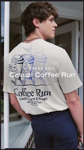 From Abercrombie's latest trend edit, comfortable laidback looks as reliable as your next cup.